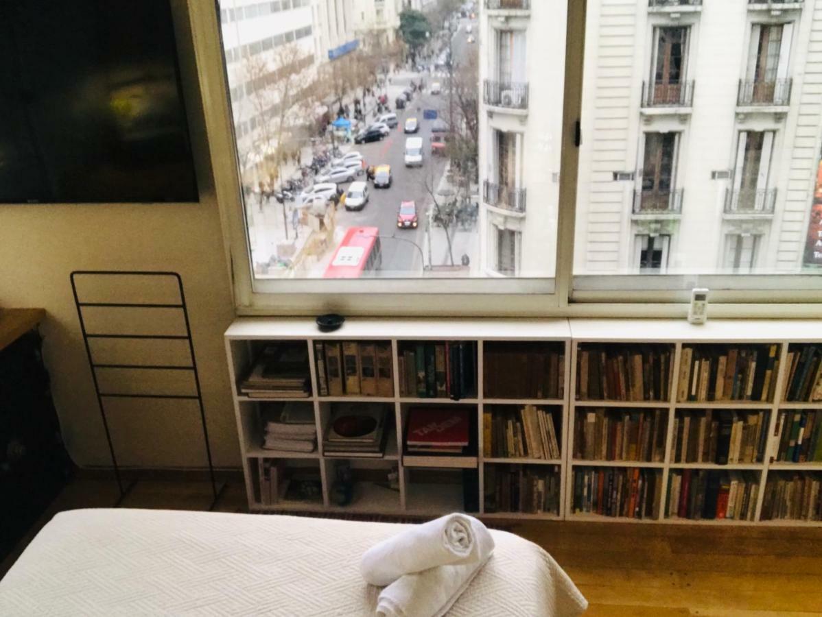 Estilo Y Comodidad En Av Corrientes, Departamento Con Estacionamiento Para Autos Buenos Aires Zewnętrze zdjęcie